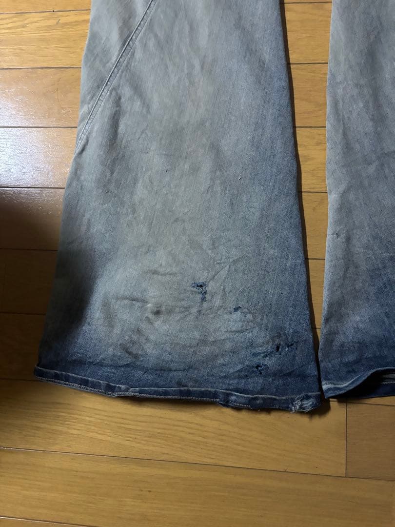 パンツ rick owens drkshdw bolan bootcut sky 27