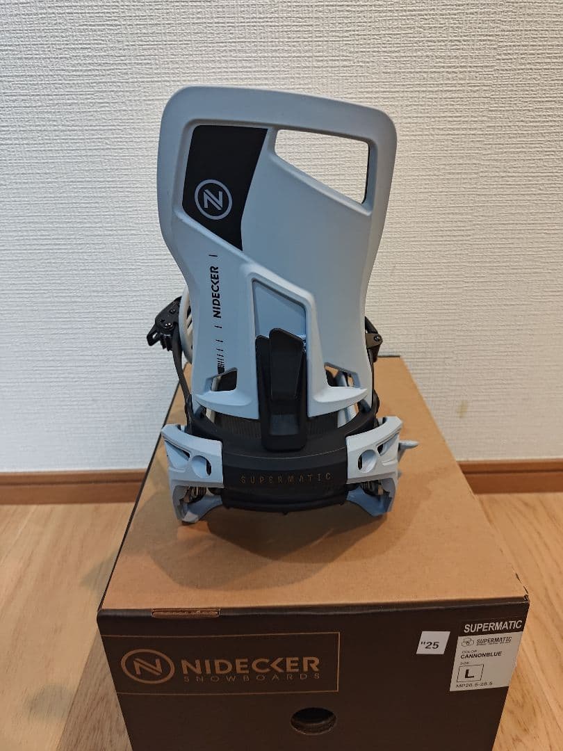 NIDECKER/SUPERMATIC 24-25 Lサイズ 左足のみ