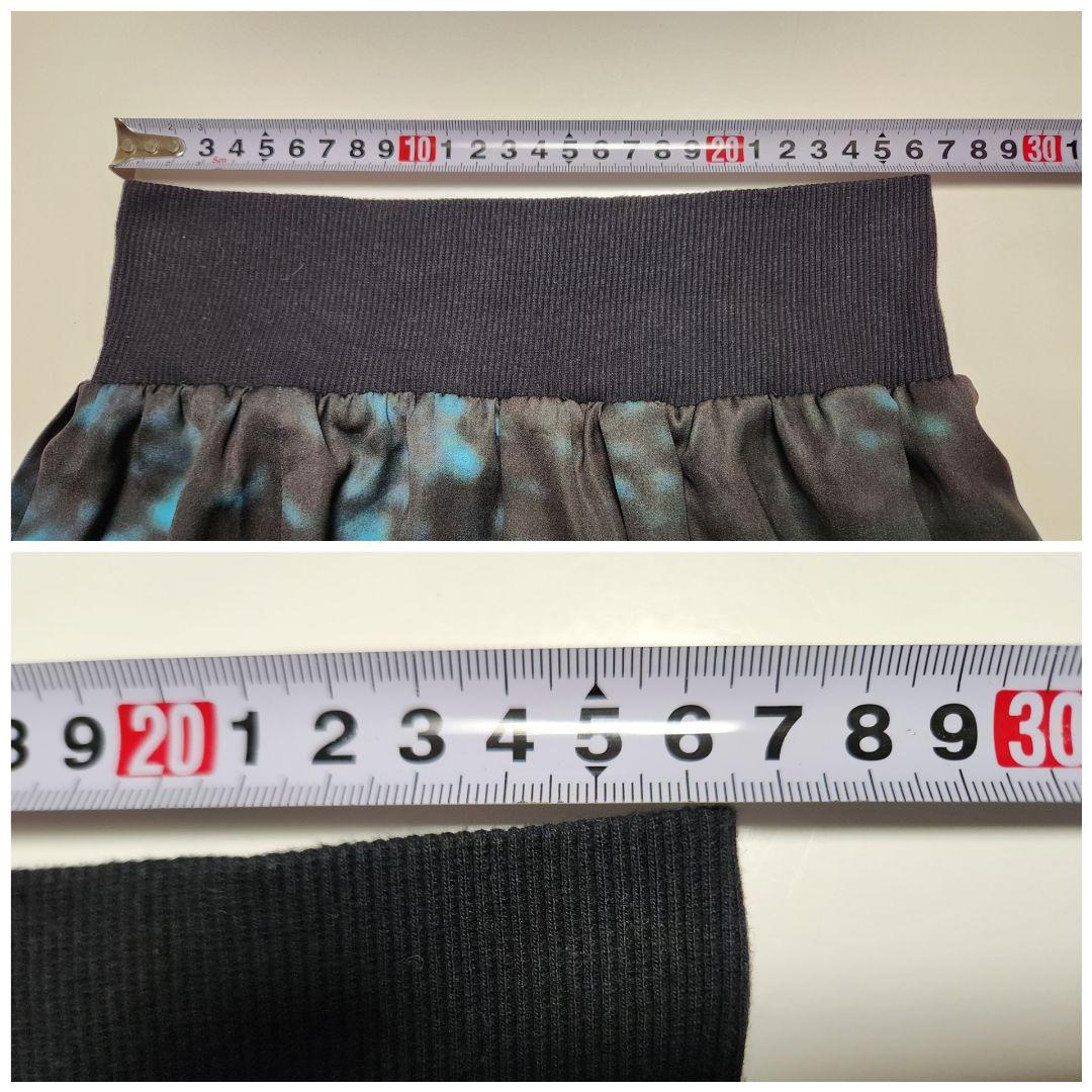 美品】アニエスベー 転写 フォト プリント スカート フランス製 1