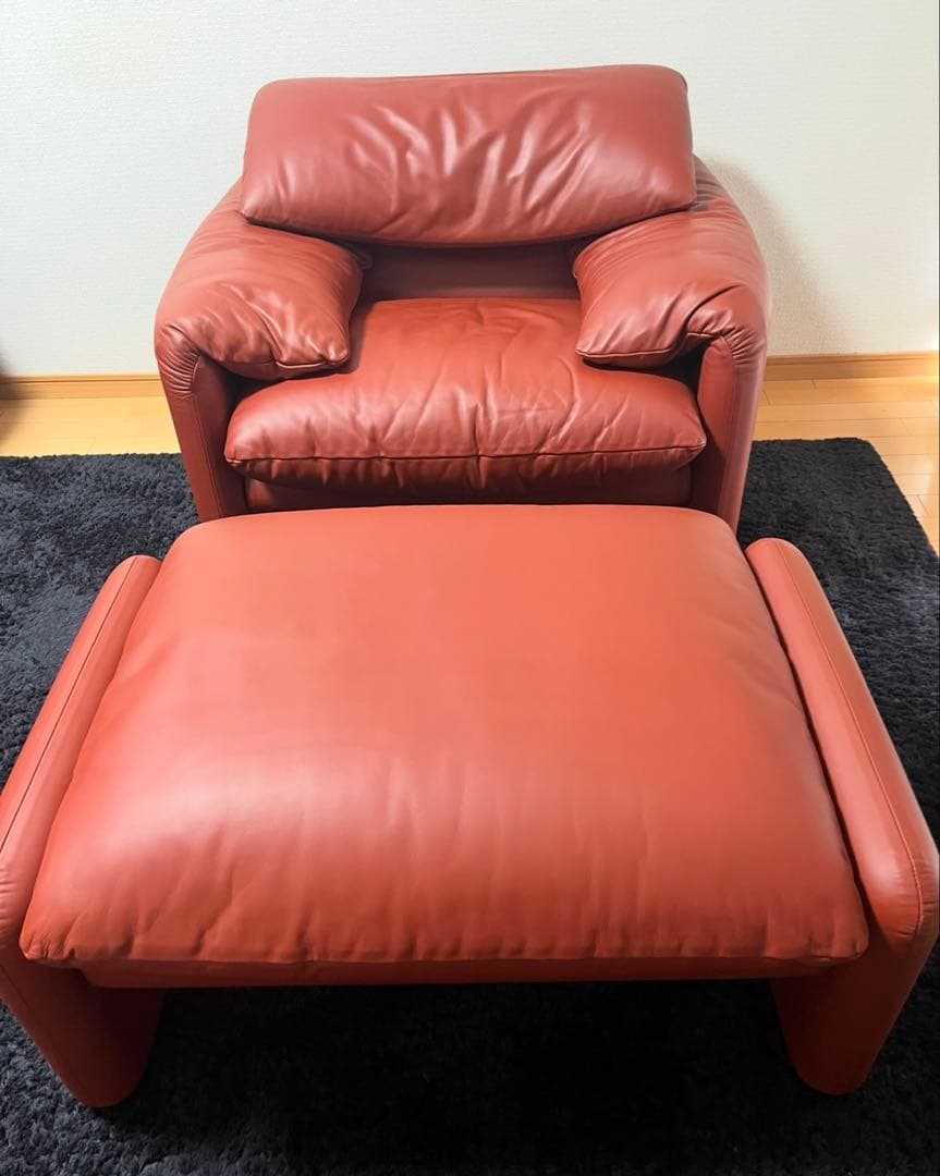 【⭐️展示超美品】Cassina 675 MARALUNGA / 1人掛けソファ