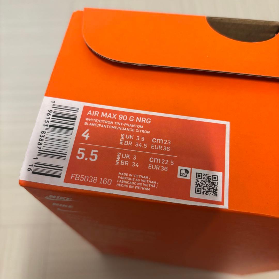 新品 NIKE AIR MAX ゴルフシューズ レディース22.5㎝