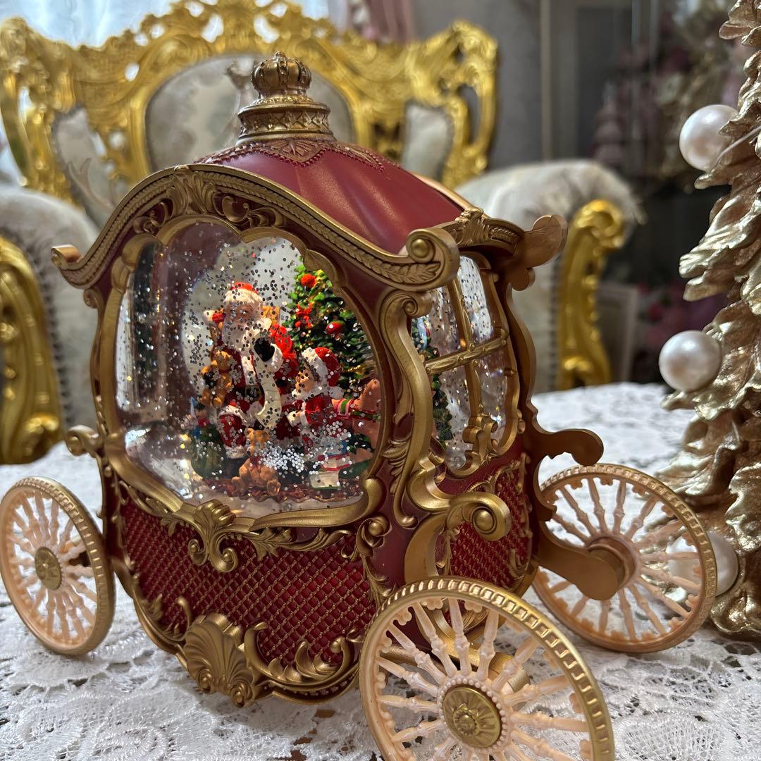 クリスマス スノードームオルゴール