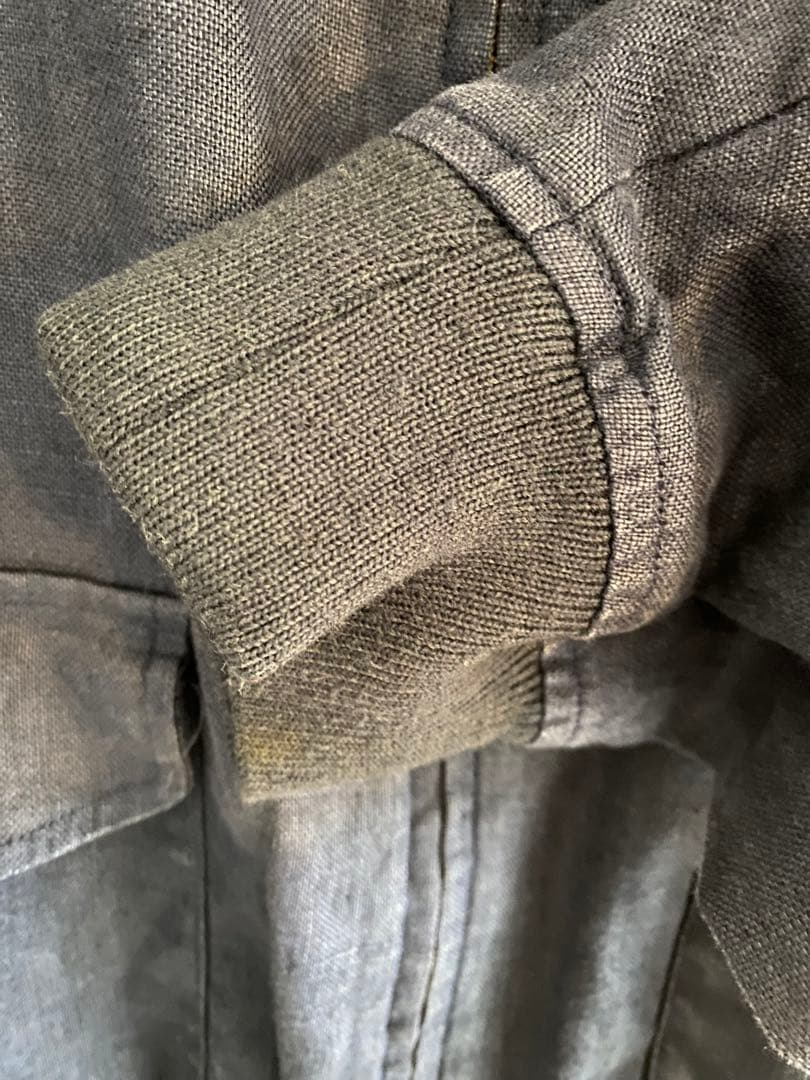 90s 香港製ラルフローレン リネン バルスター ボンバー ジャケット