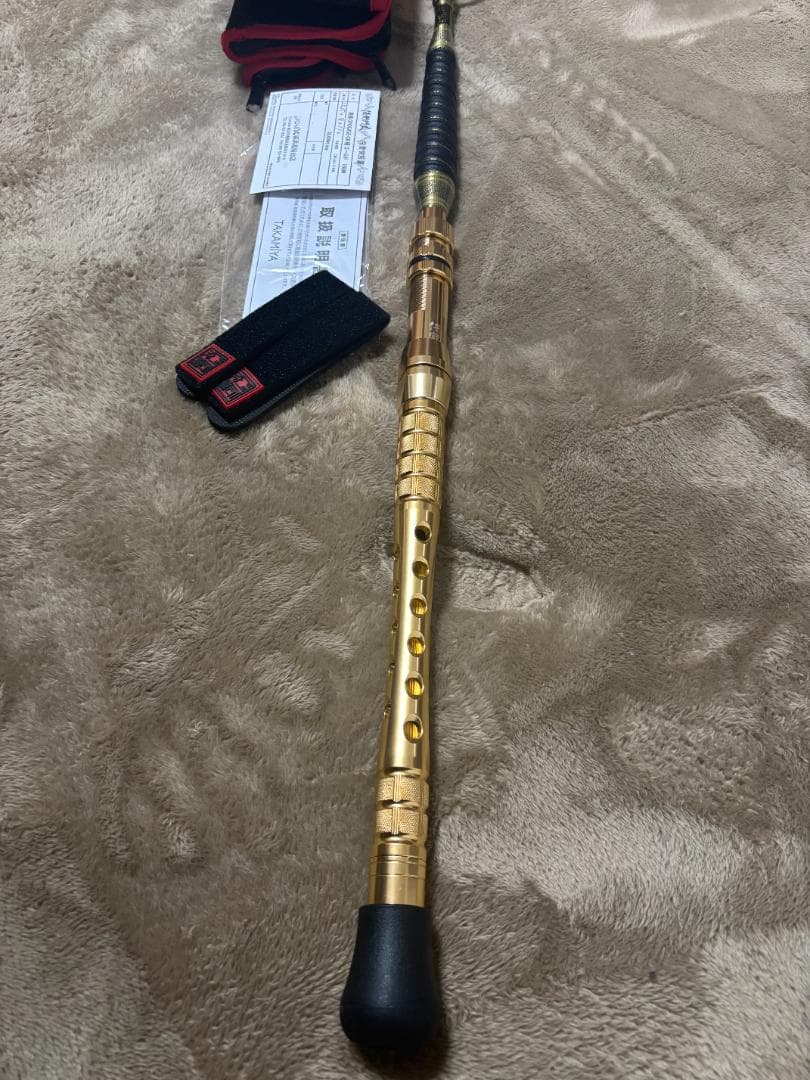 タカミヤ　伝衛門丸 旭舷 OYOGASE-GR KIWAMI 180M ゴールド