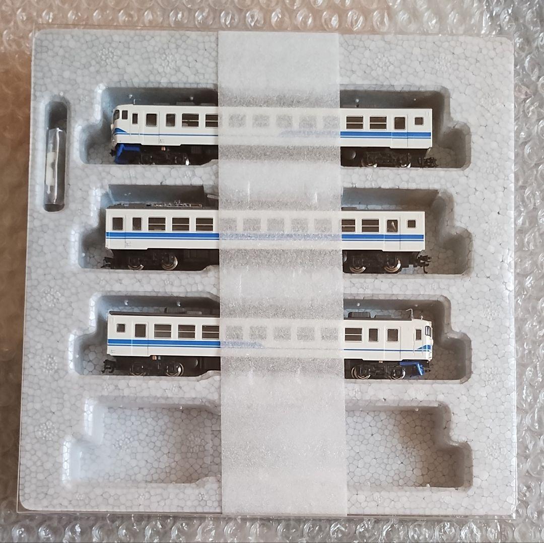 KATO 北陸本線 475系 北陸色 (青帯) 3両セット 室内灯付 - メルカリ