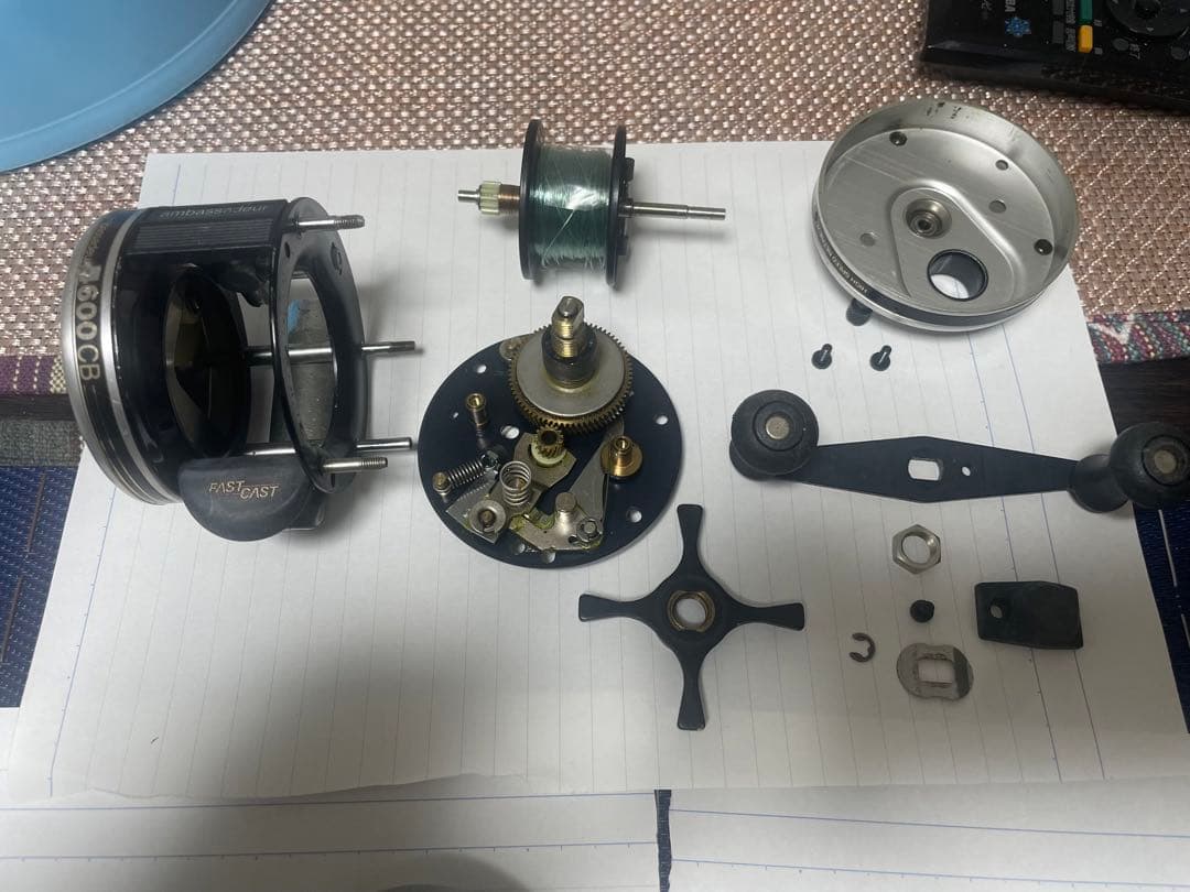 アブ　アンバサダー2500C×2個、アンバサダー4600CB×1個