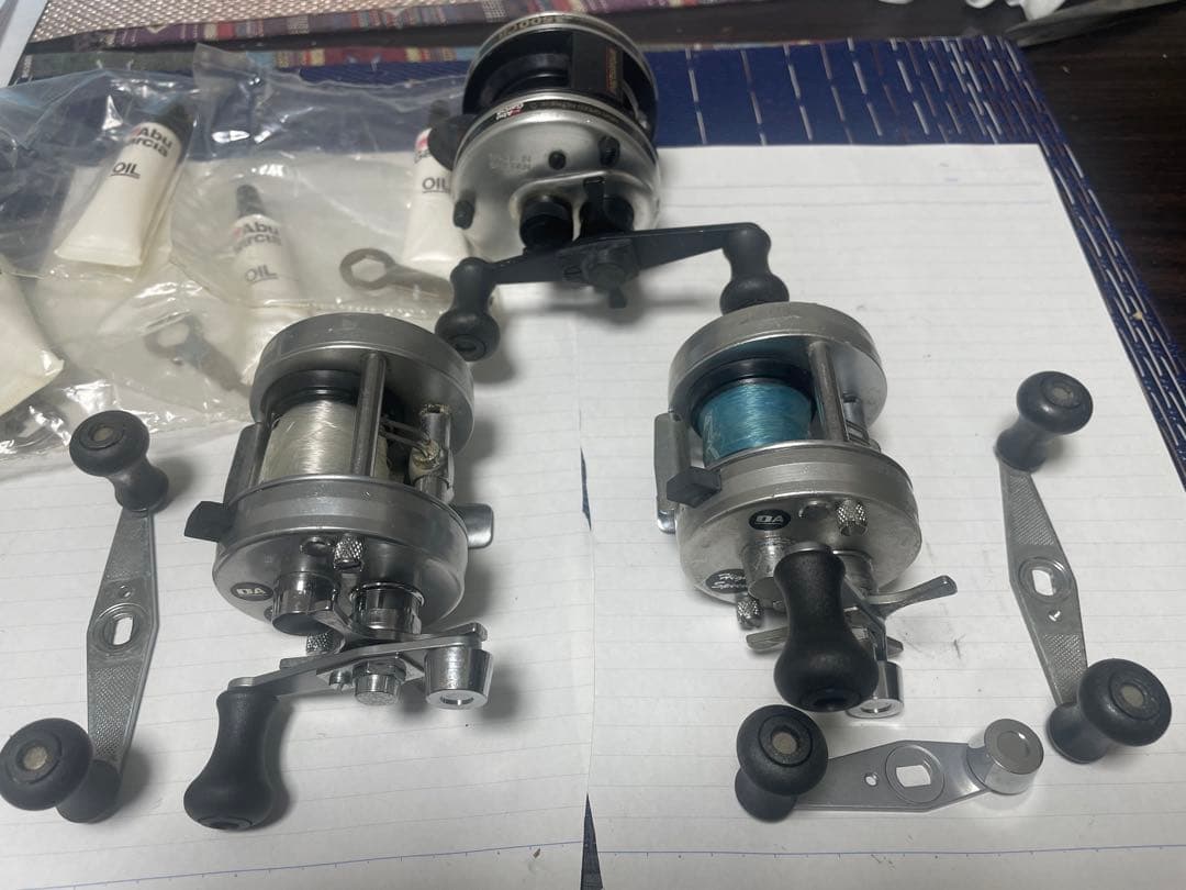 アブ　アンバサダー2500C×2個、アンバサダー4600CB×1個