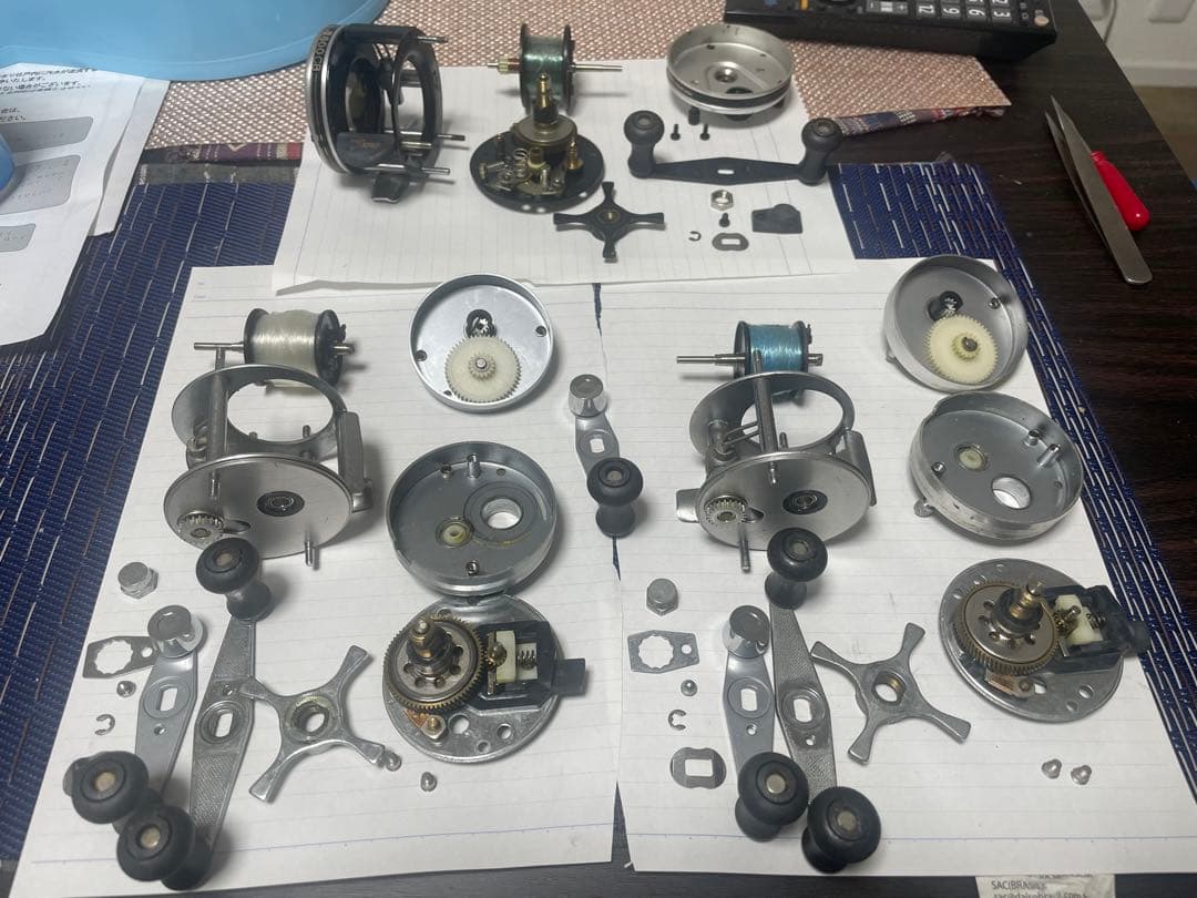 アブ　アンバサダー2500C×2個、アンバサダー4600CB×1個