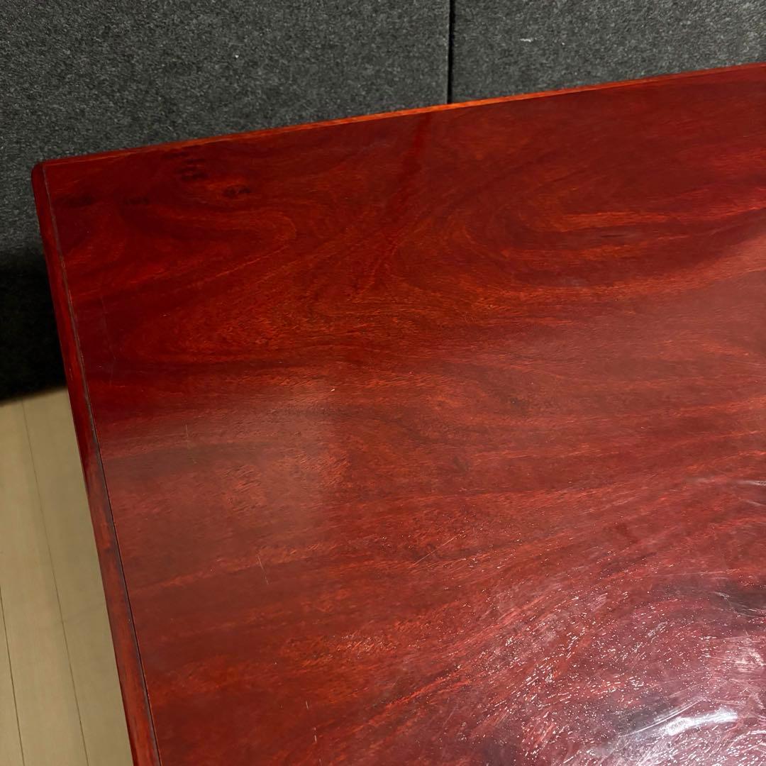 座敷机　レトロ　ちゃぶ台　折りたたみ　座卓　天然木　ローテーブル　ヴィンテージ