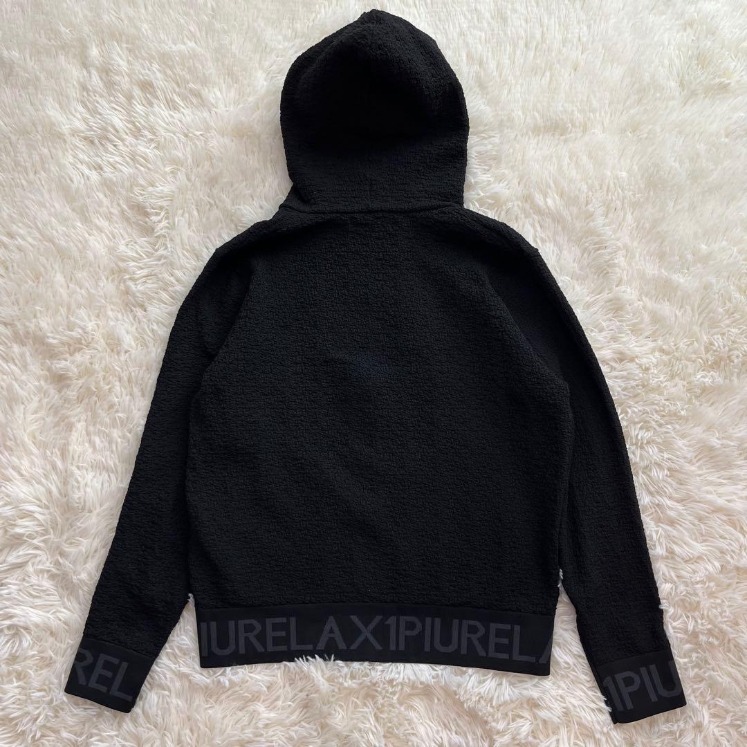 1piu1uguale3 フルジップパーカーセットアップwジップ 装飾　y2k