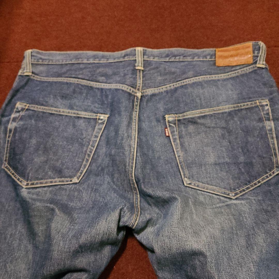 クッシュマンXXデニムw42革パッチ隠しリベット - パンツ最高