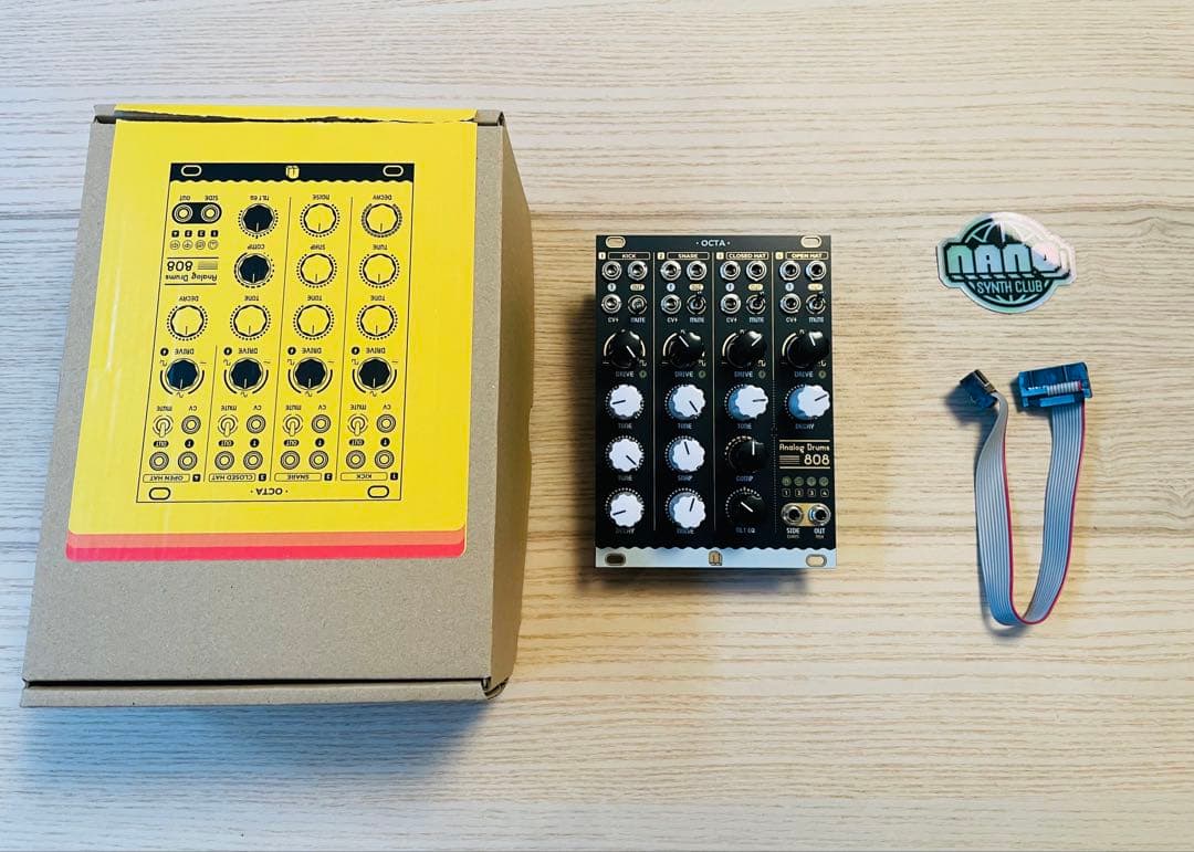 美品　Nano Octa 808 ドラムモジュル　モジュラーシンセ