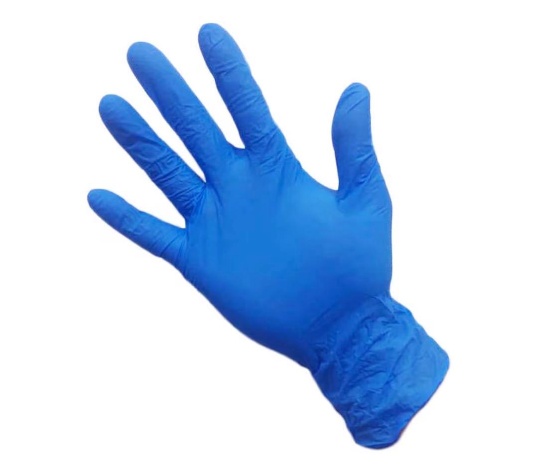 シンガーニトリル手袋　使い捨て手袋　粉なしブルーL 30個 3,000枚