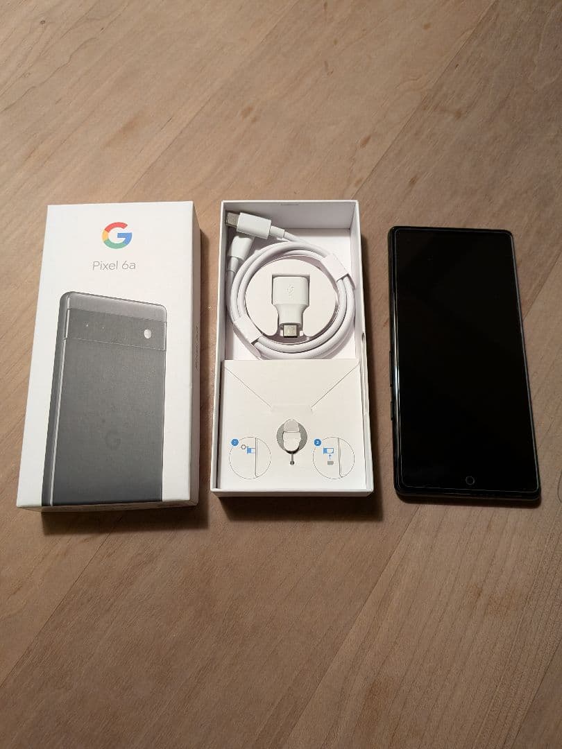 Google Pixel 6a チャコール 128GB 箱・付属品付き - メルカリ