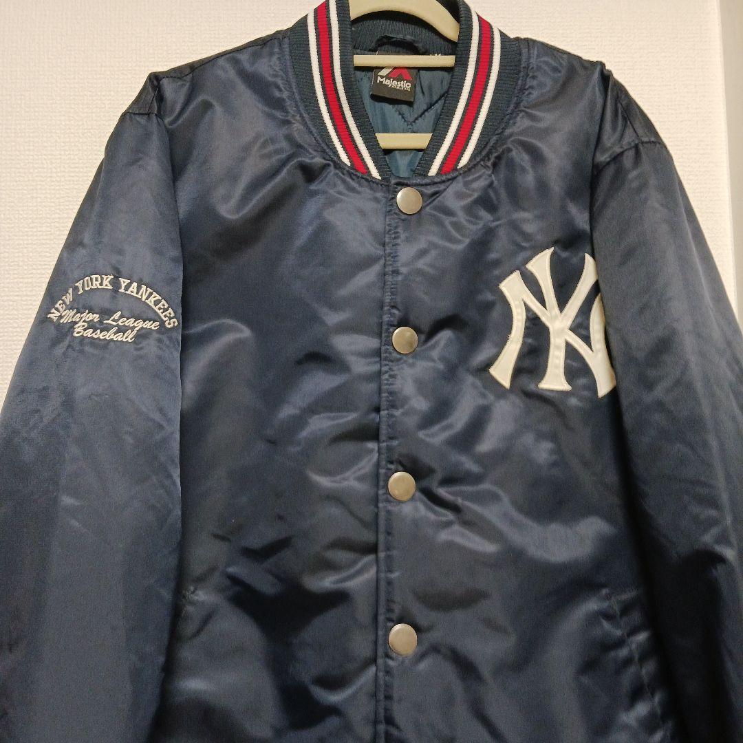 【Mサイズ】MLB ニューヨークヤンキース スタジャン ネイビー NY