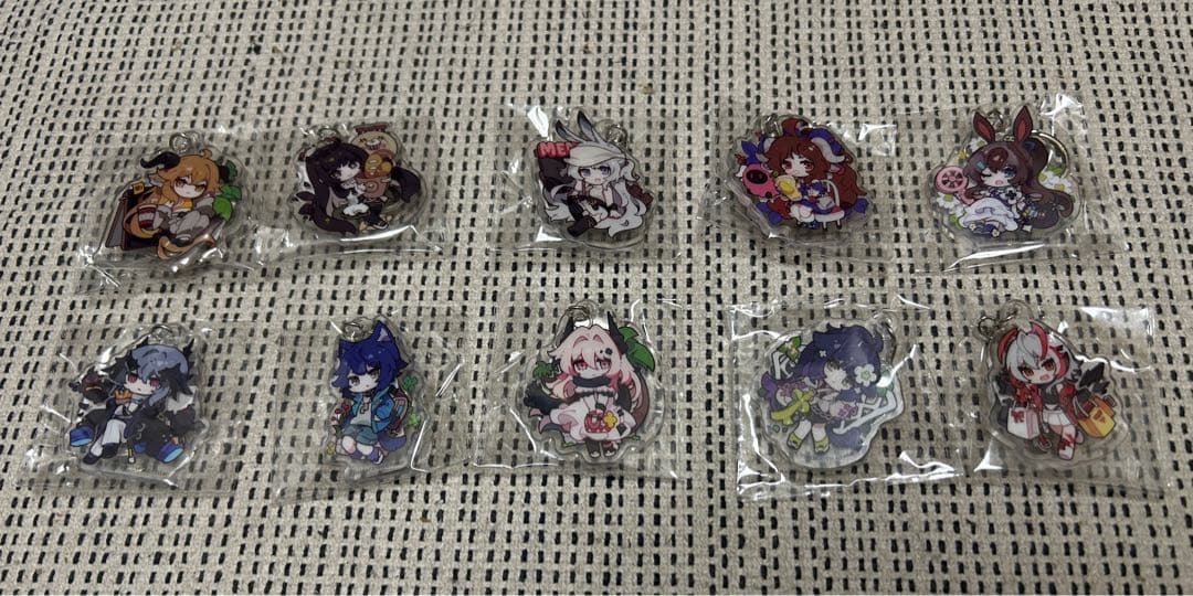 アークナイツ 5th ミニキャラアクリルキーホルダー（10種類）フル