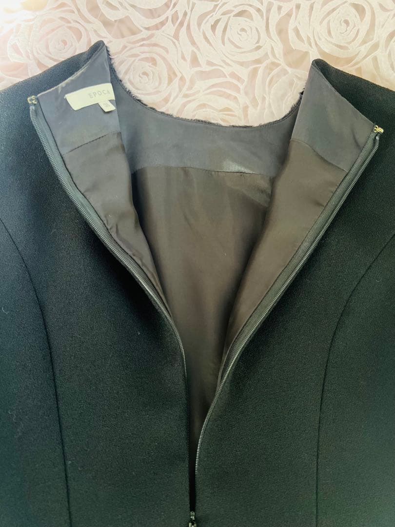 EPOCA エポカ 【美品】ワンピース ブラック 38 セレモニー　ディナー