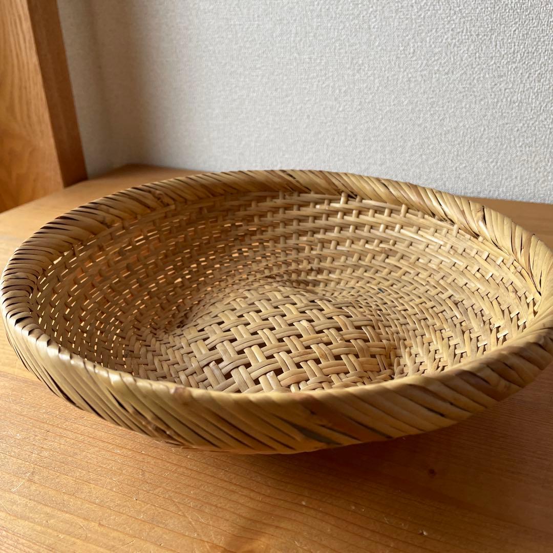 竹ざる 竹籠 5個セット 一 番 安い