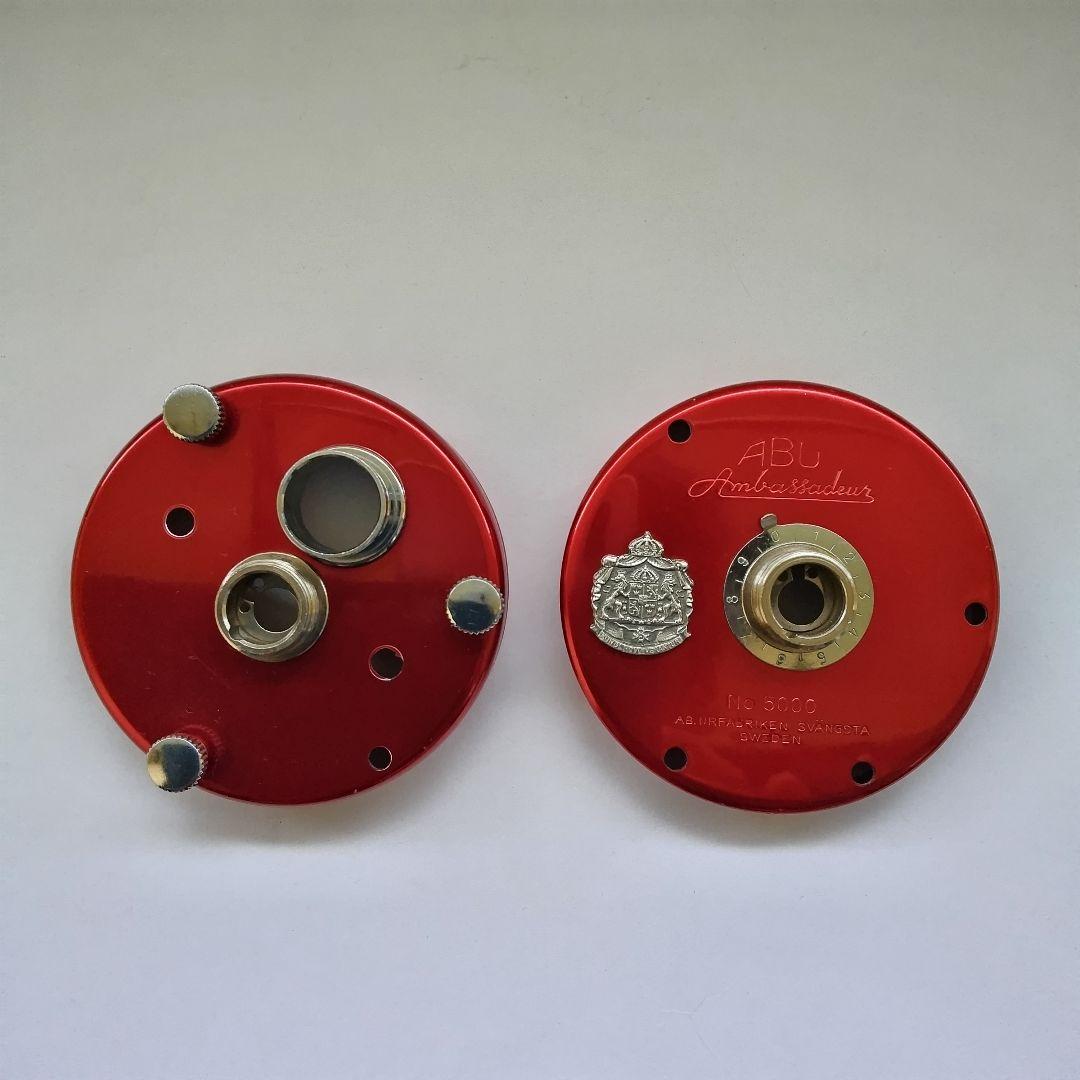 筆記体 4つネジ】 アブ アンバサダー 5000 4 screw model - メルカリ