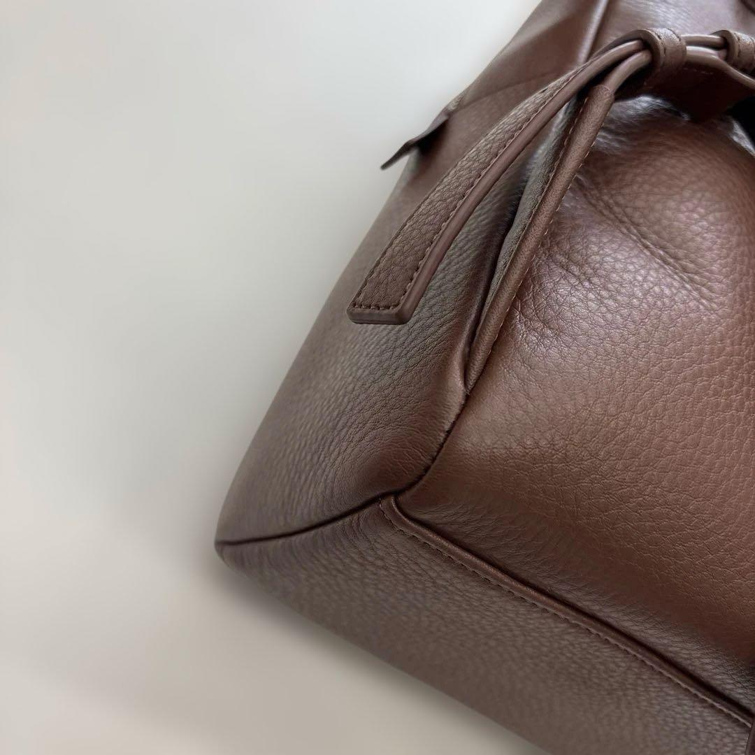 アニエスベー　バックパック　リュック　ブラウン