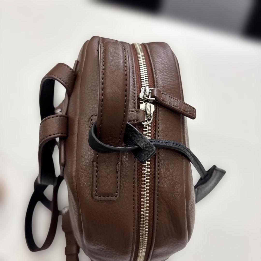 アニエスベー　バックパック　リュック　ブラウン