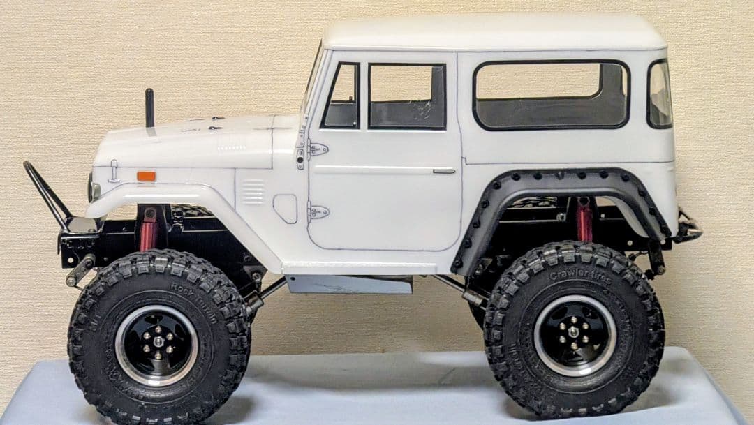 あ*ん様 製作途中 FJ40クローラー タミヤシャシー メカレス ホビーラジコン