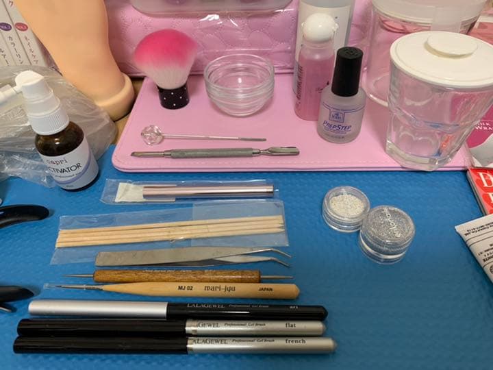 ネイリスト検定トータルコース 2、3級 + ジェルネイル初級 ※値下げ