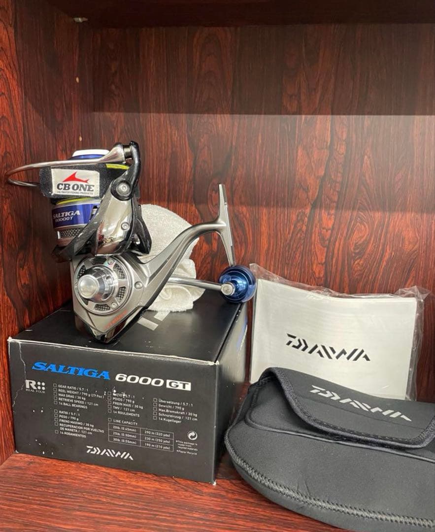 Daiwa 10Saltiga 6000 GT スピニングリール　ソルティガ