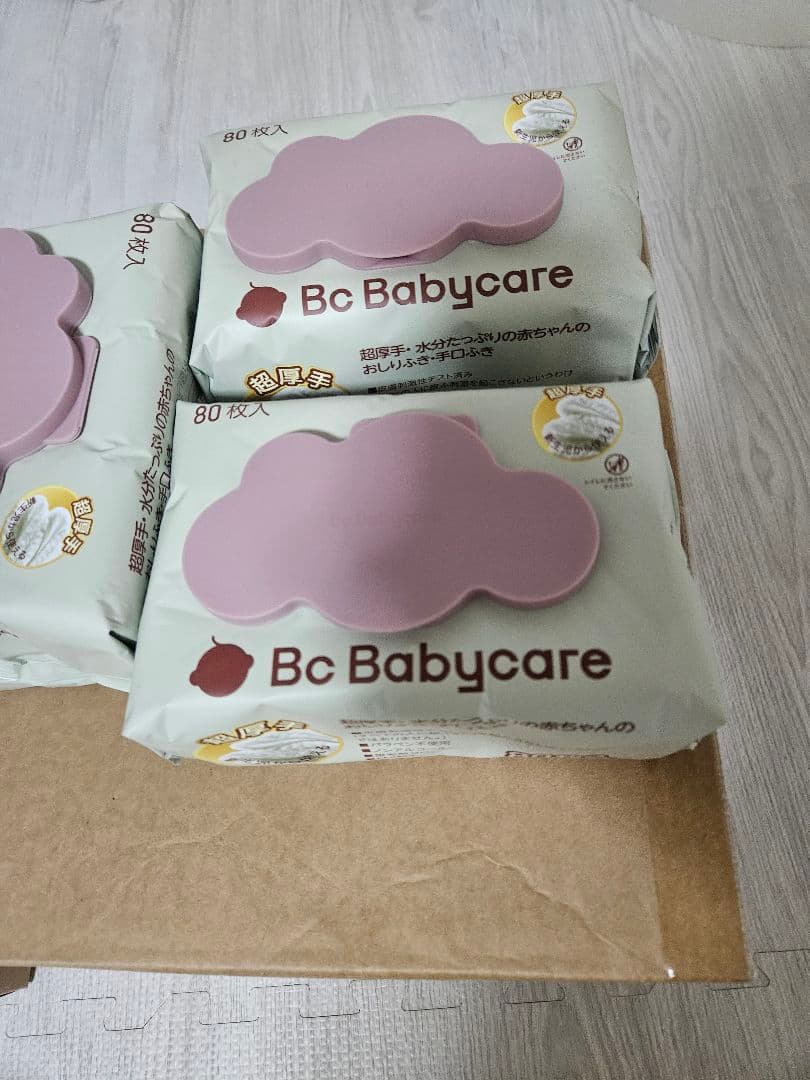 Bc Babycare おしりふき 80枚×15個+ 20枚×28個