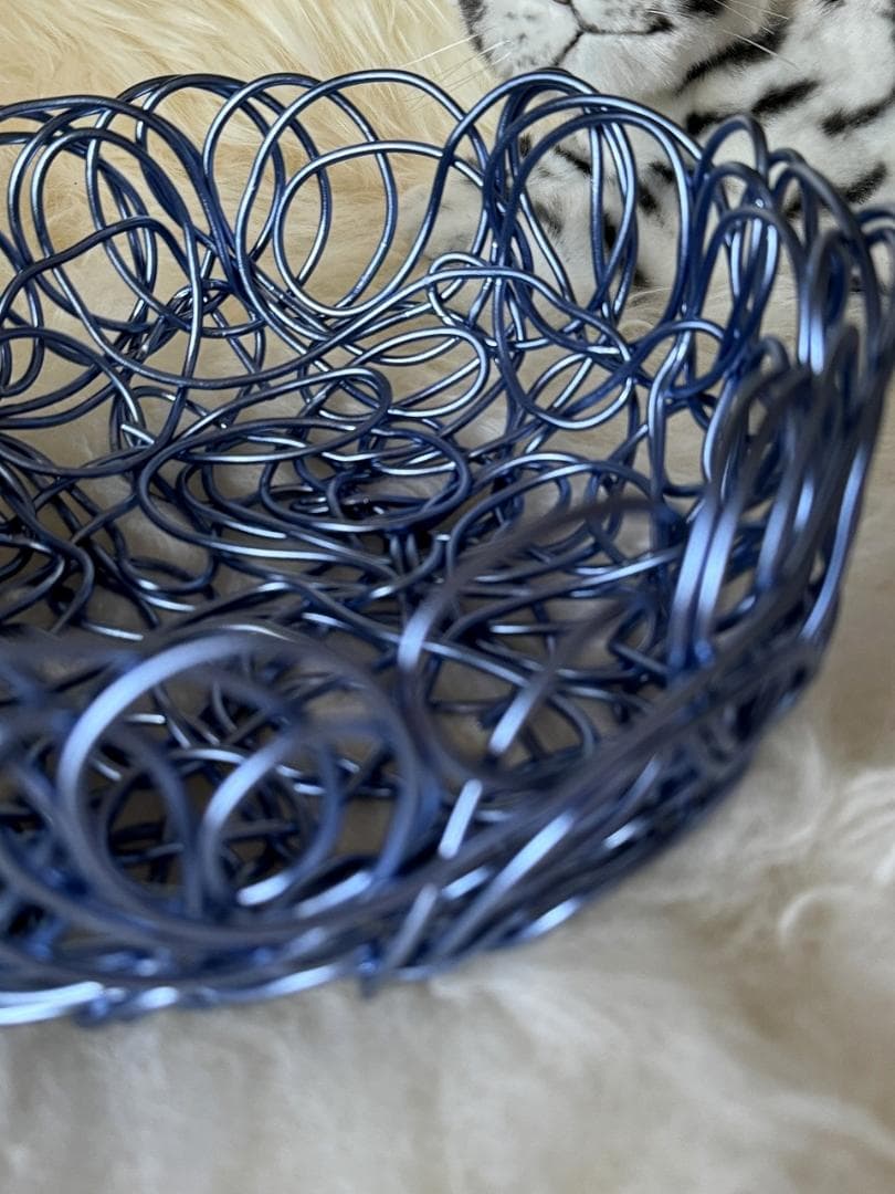 廃盤！入手困難　アレッシイ　ワイヤーかご　２点セットAlessi - イタリア製