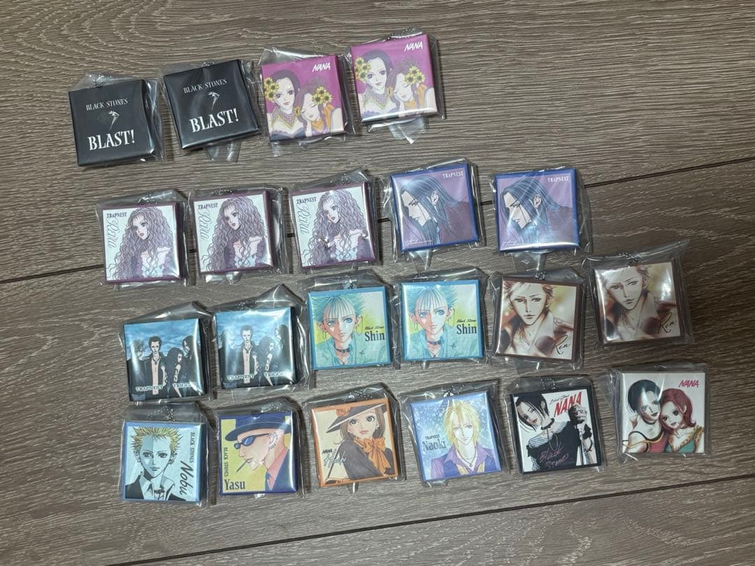 NANA CD風アクリルチャーム　ガチャガチャ　21個セット