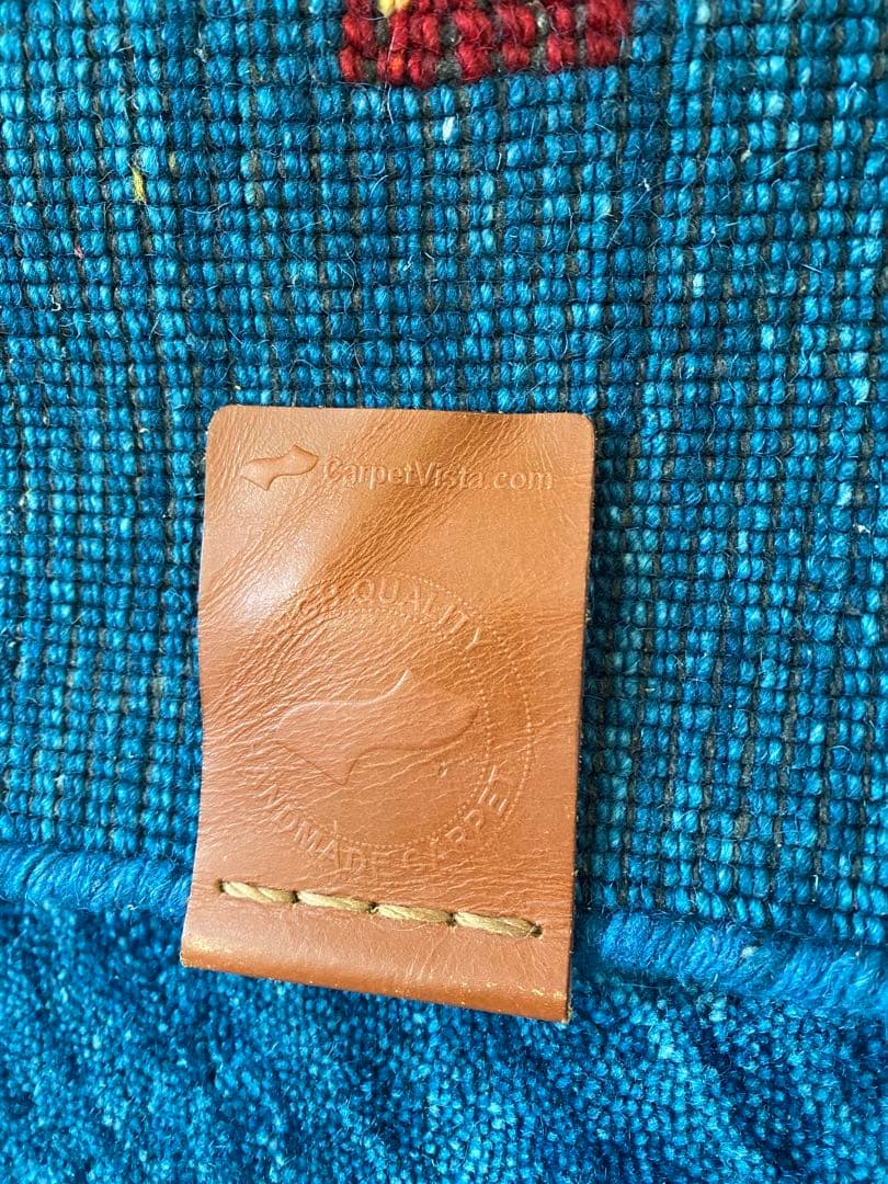 ギャッベ　ラグ140×200cm インド産ウールRugvista ギャべ