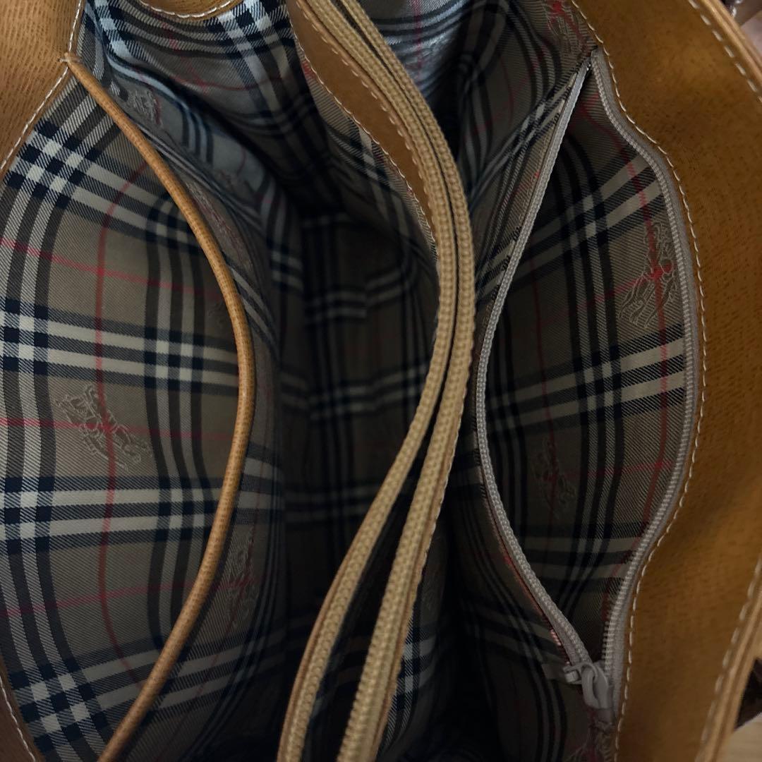 ブラウン トートバッグ シンプル