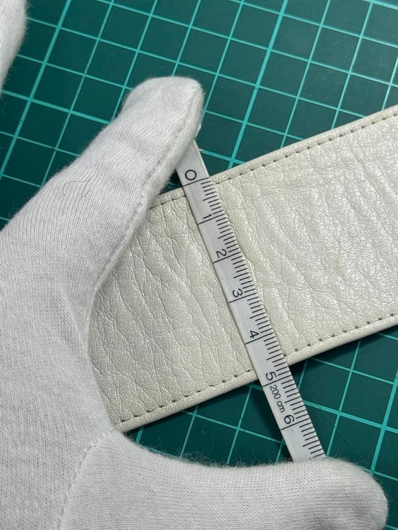 Diorディオール サッシュベルト レザー ホワイト フリーサイズ