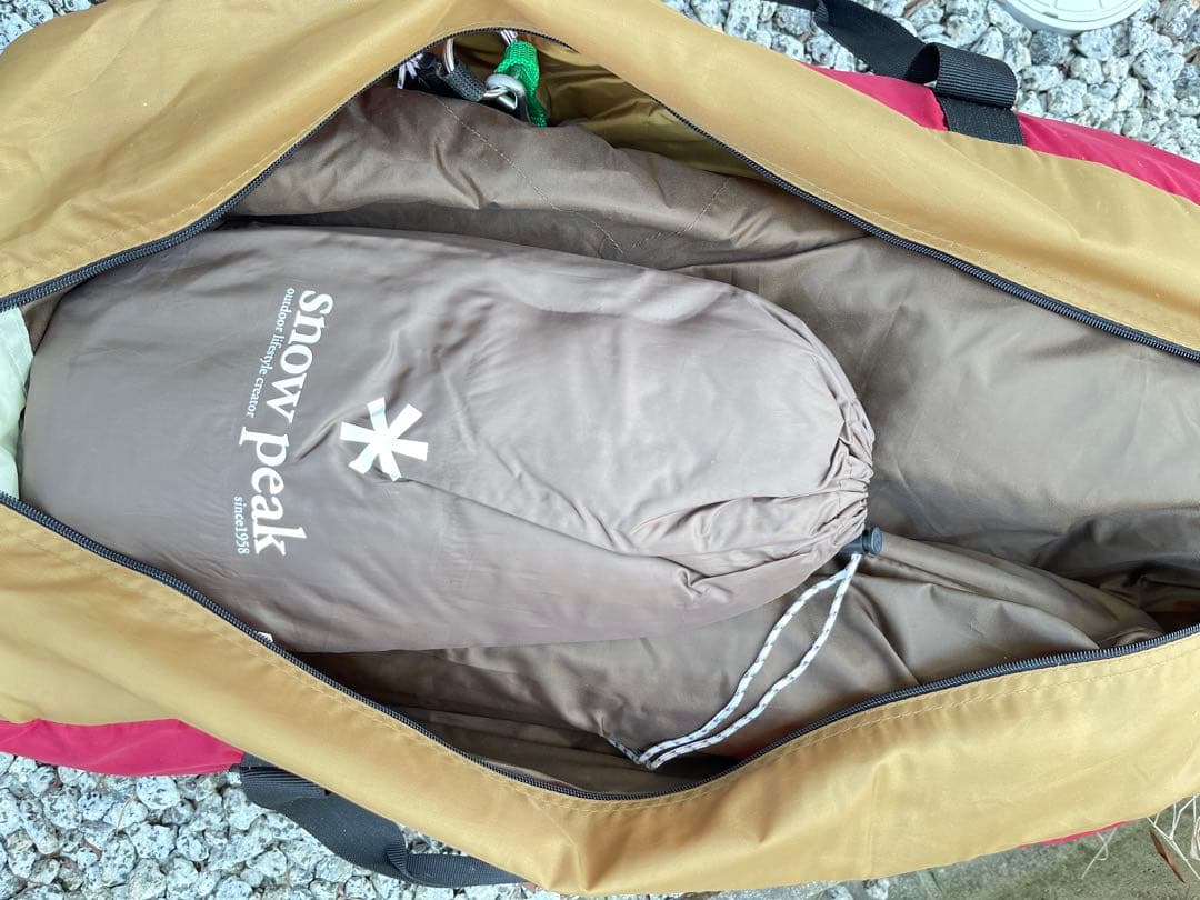 スノーピーク peak アメニティドーム M SDE-001 シート付