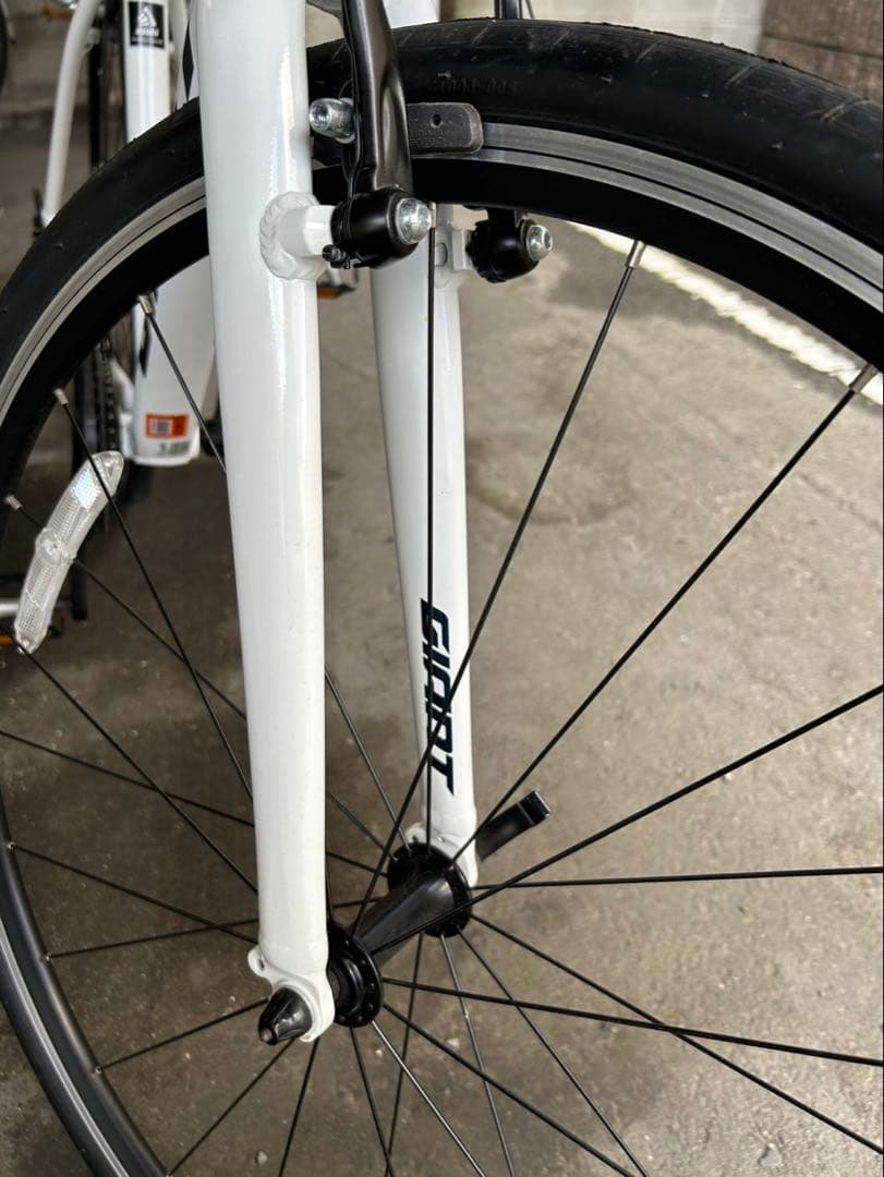 Giant ロードバイク ホワイト　ESCAPE RX Sサイズ(空気入れ付)