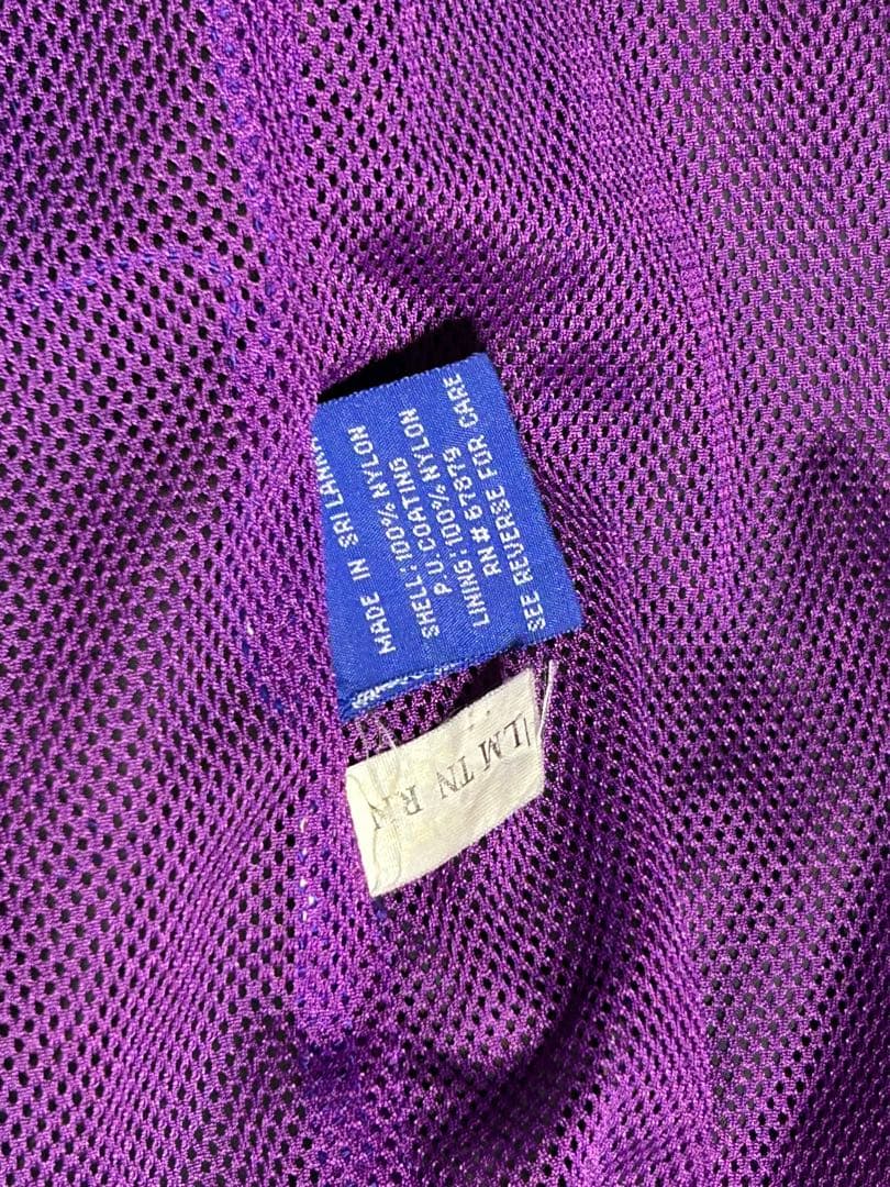 スターター　ロサンゼルス　レイカーズ　ヴィンテージウインドブレーカー　NBA 紫