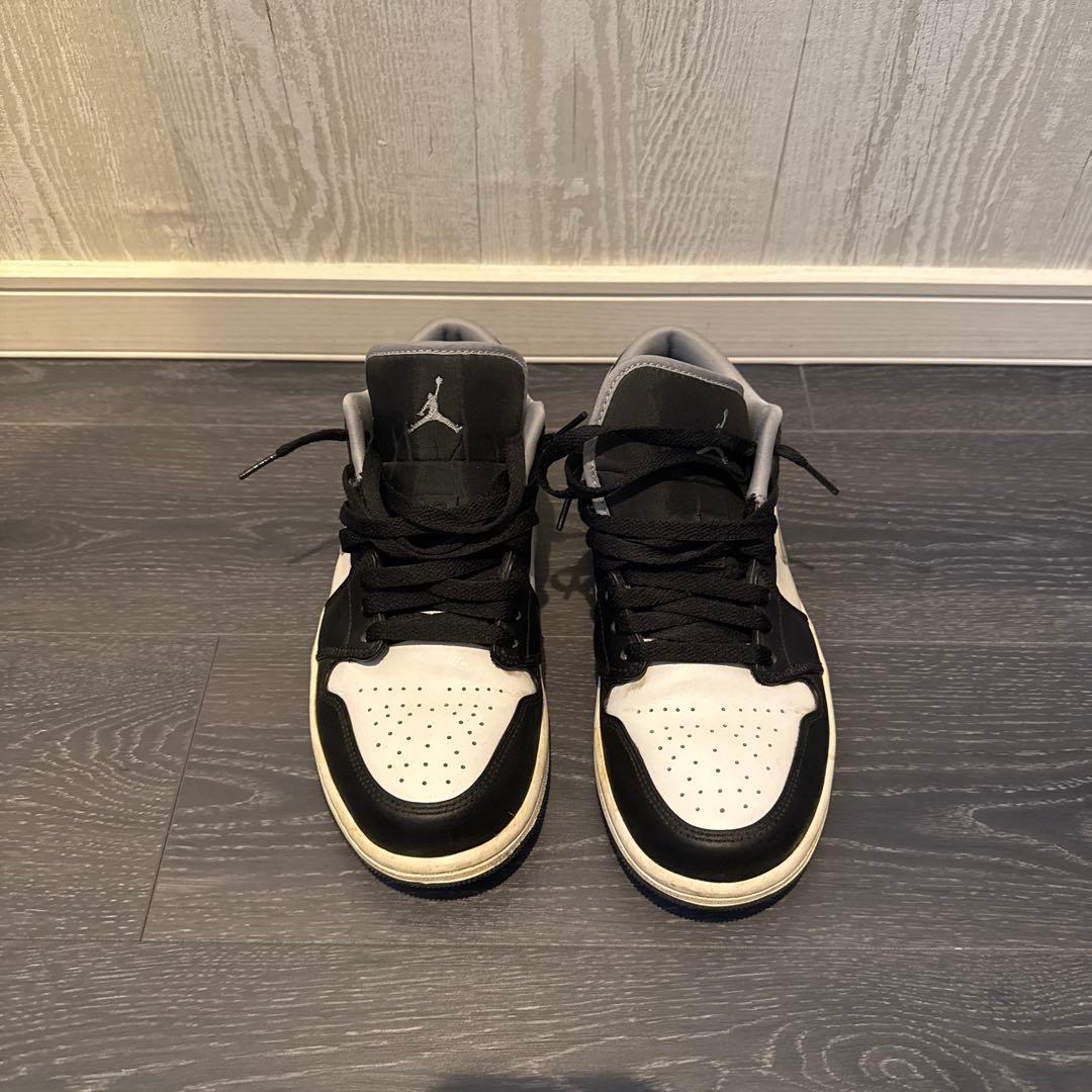 Nike Air Jordan 1 Low ブラック/ホワイト/グレー