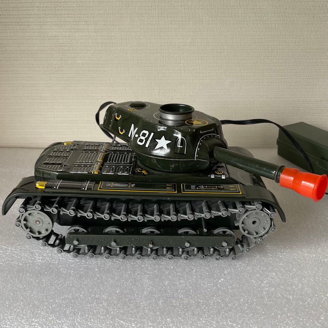 リモコン戦車 電動ブリキ玩具 マスダヤ M-81 アンティーク