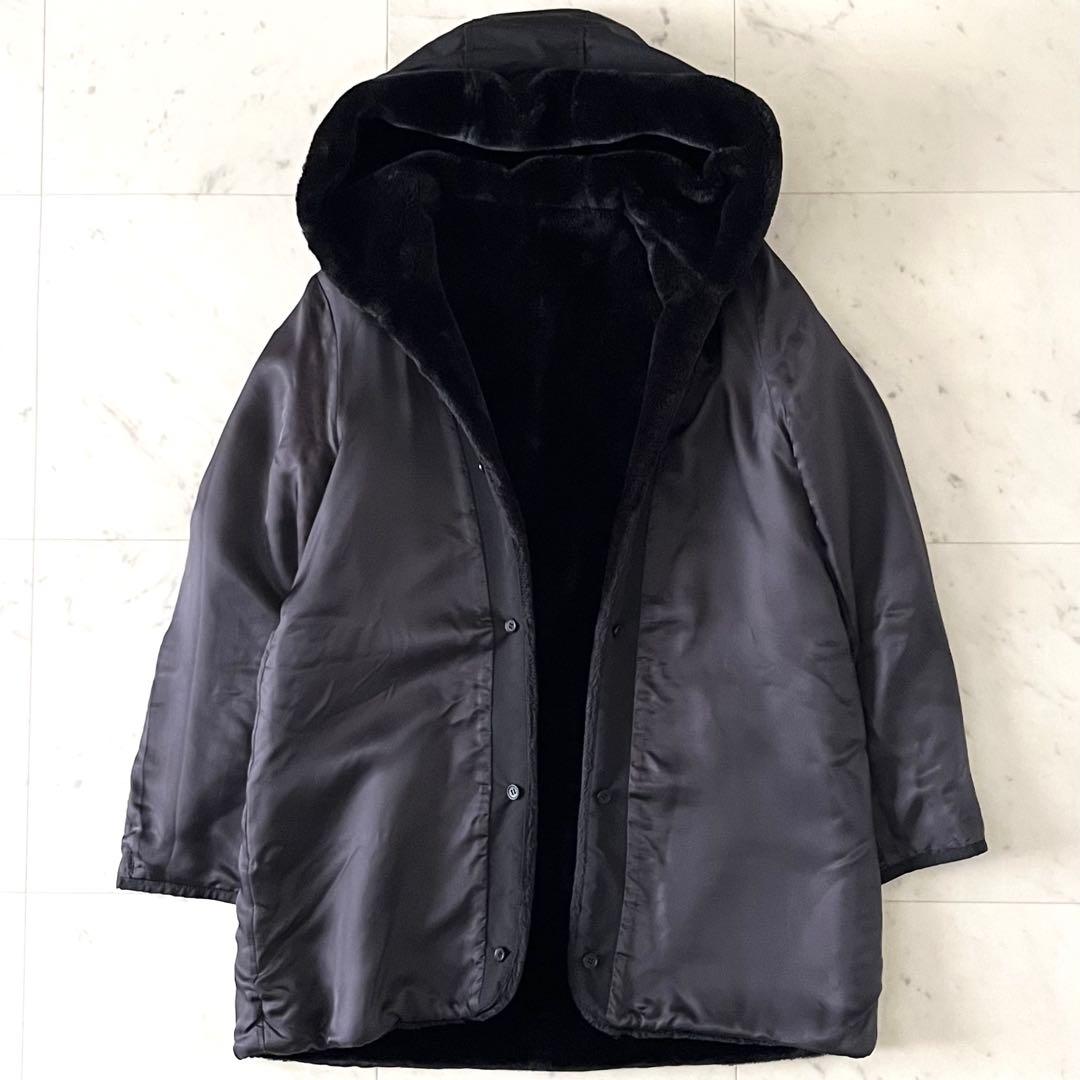 美品♪ボールジィ トゥモローランド ライナー付2wayモッズコート 38 黒