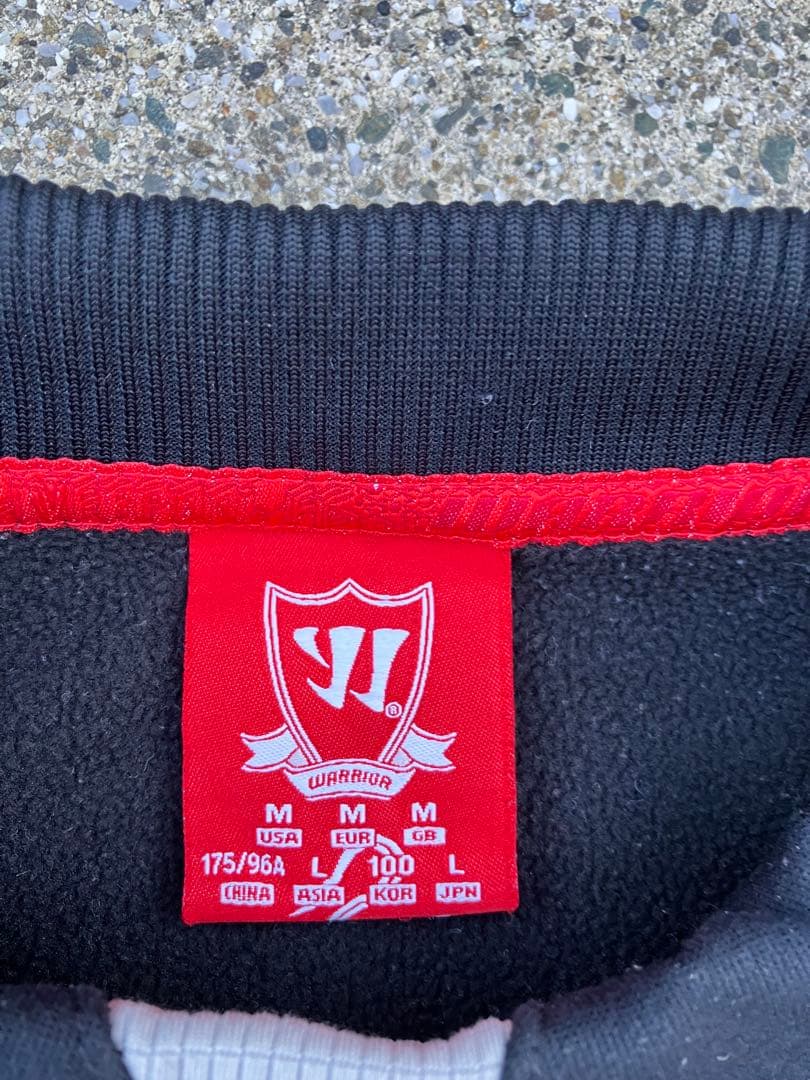 希少】WARRIOR ×リバプールFC ハーフジップトレーニングジャケットL