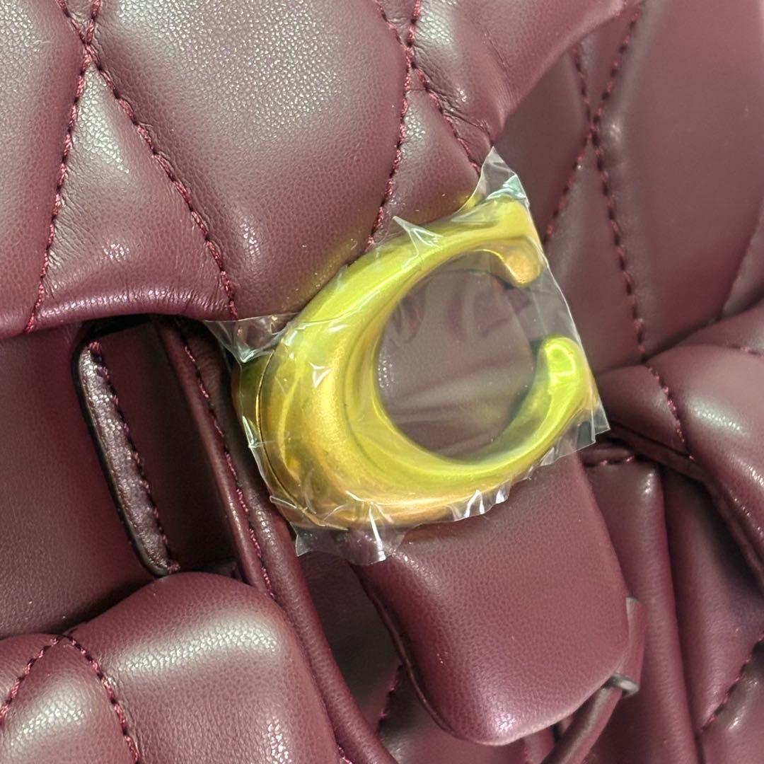 【COACH】 タグ有り タビー バックパック キルティング リュック