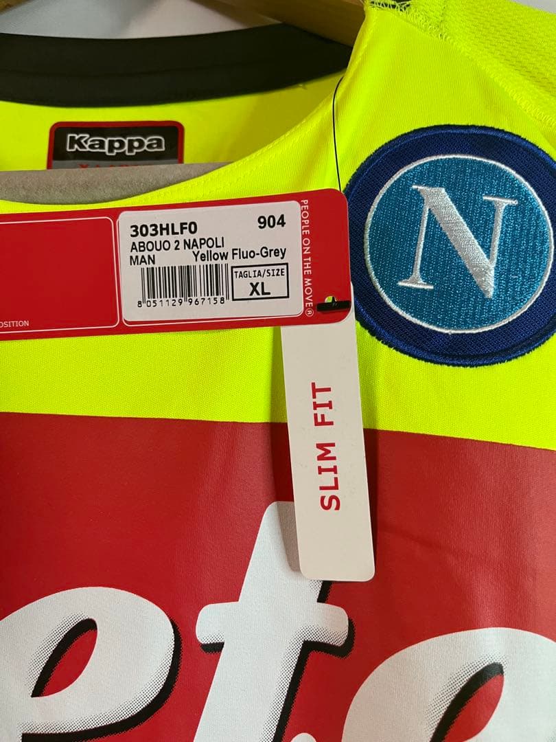 【新品未使用】kappa カッパ　ナポリ　ユニフォーム　トレーニングウェア