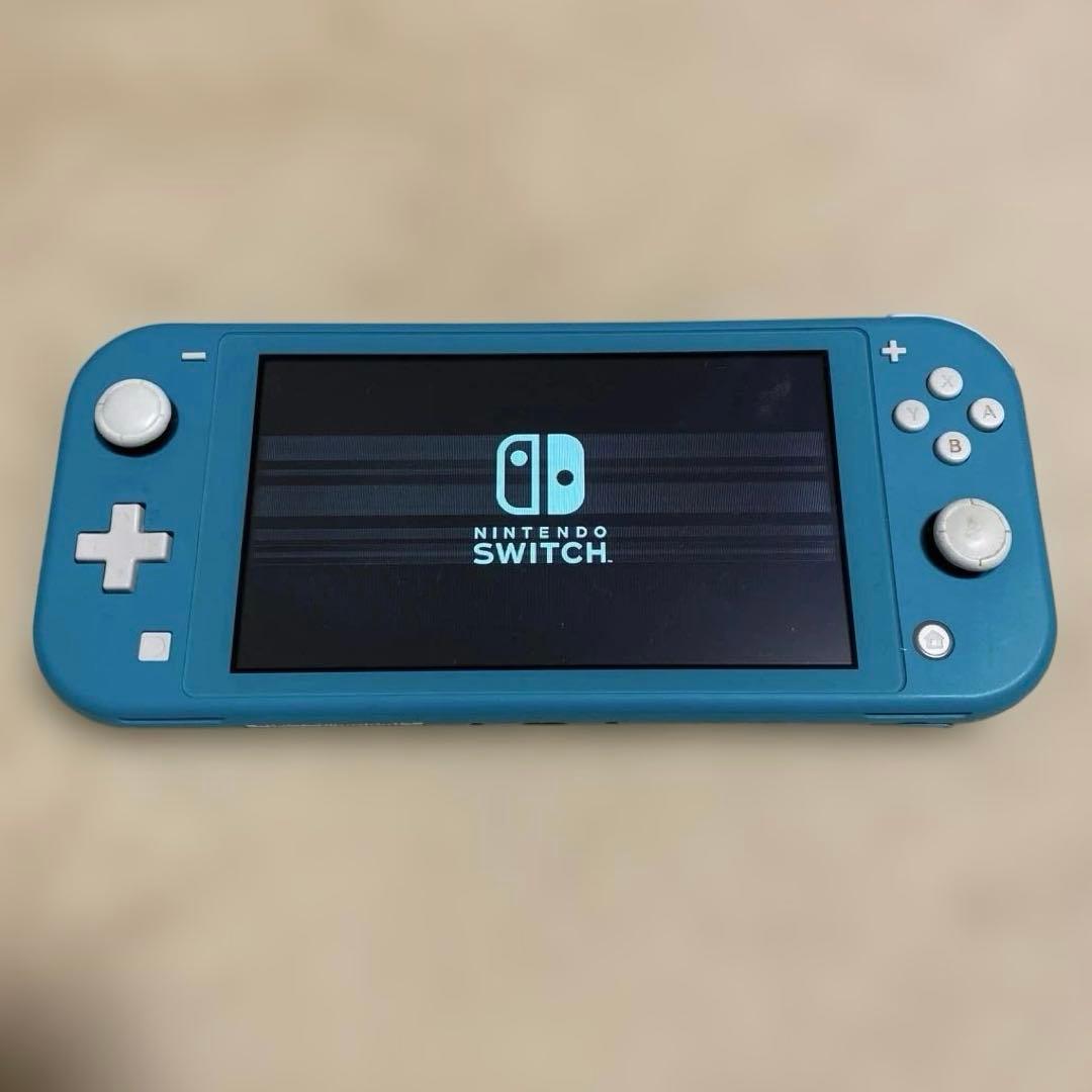Nintendo Switch Lite ターコイズ 液晶画面 要確認