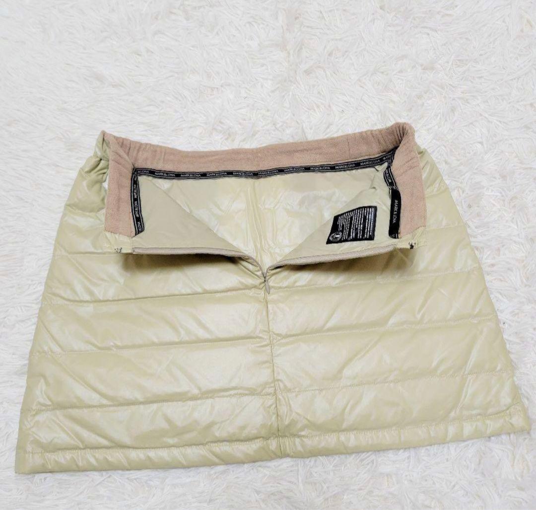 美品！MARK&LONA ダウンスカート M