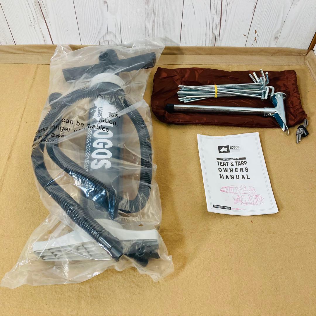 美品 LOGOS エアマジックドームM-AH 71805038