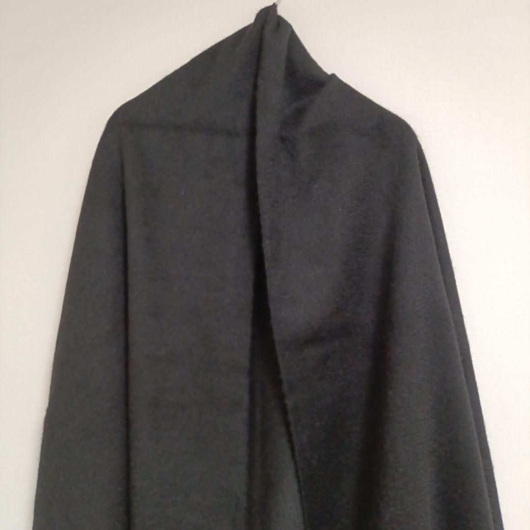 Alex Begg アレックスベグ 大判ストール カシミヤ100% ブラック