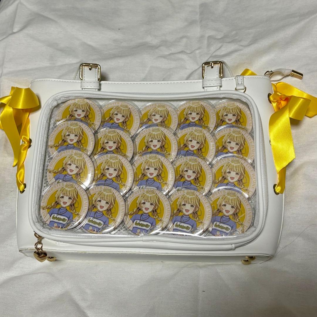 学マス 藤田ことね 初ツアー缶バッジ 痛バッグ - メルカリ
