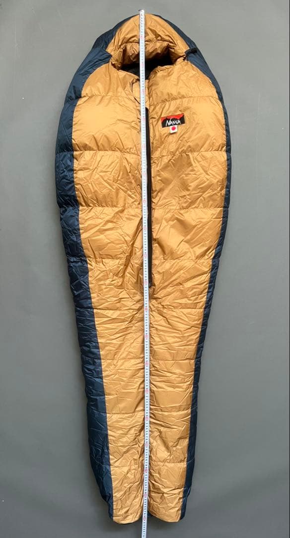 NANGAオーロラライト600DXUDD センターハーフジップ　希少