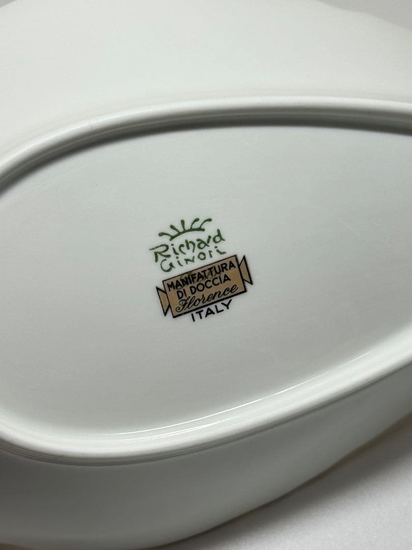 高級】Richard Ginoriレッドコック ナス型プレート 6枚セット - メルカリ